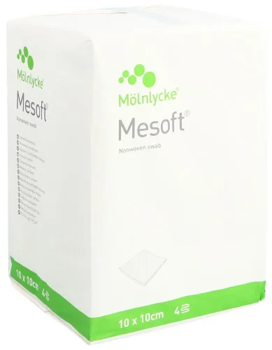 Mesoft, Mesoft Kompressen, 10x10cm (100 Stk)