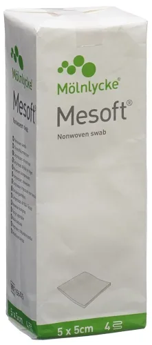 Mesoft, Mesoft Kompressen, 5x5cm (100 Stk)