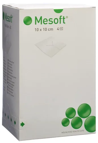 Mesoft, Mesoft Schlitzkompressen 10x10cm (130 Stk)