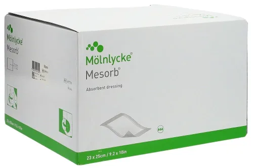Mesorb Absorbierender Saugverband 23x25cm steril 30 Stk