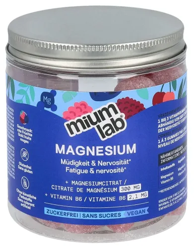 miumLAB, miumLAB Gummies Magnesium (42 Stk)