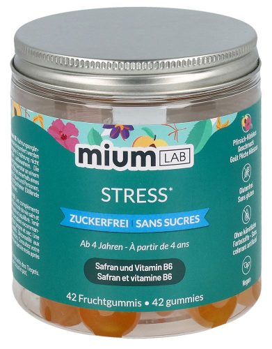 miumLAB, miumLAB Gummies Stress (42 Stk)