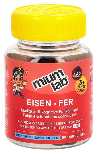 miumLAB, miumLAB Kids Gummies Eisen (30 Stk)