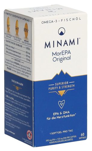 MINAMI, MINAMI MorEPA Original Softgels (60 Stk)