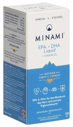MINAMI, MINAMI EPA + DHA Liquid (100ml)