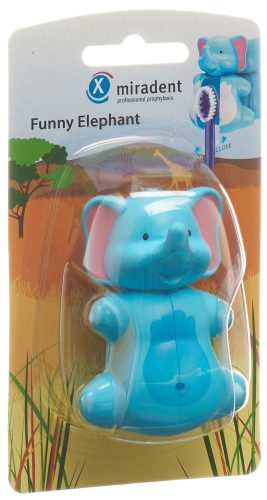 HERBA, Funny Animal Zahnb&uuml;rstenhalter Elefant
