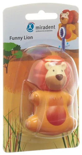 HERBA, Funny Animal Zahnb&uuml;rstenhalter L&ouml;we