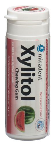 HERBA, Miradent.Xylitol Wassermelone Chewing Gum, 30 St.