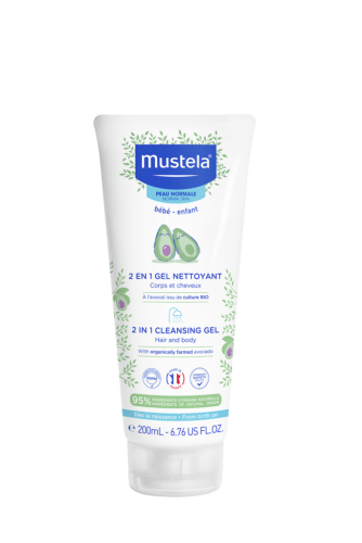 undefined, Mustela 2 in 1 Waschgel mit Avocado 200 ml