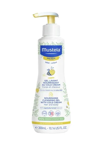 Mustela, Mustela Waschgel Cold Cream trockene Haut (300ml)