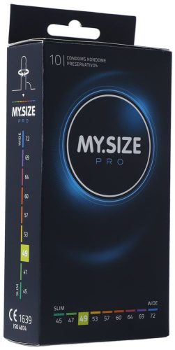 My.Size, MySize MY. SIZE PRO 49 10-pack condom, 10 Stück - Amorana