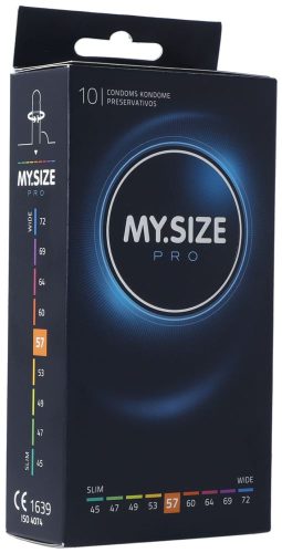 MySize PRO, MySize PRO - MY.SIZE PRO 57 10er, 10 Stück, Transparent