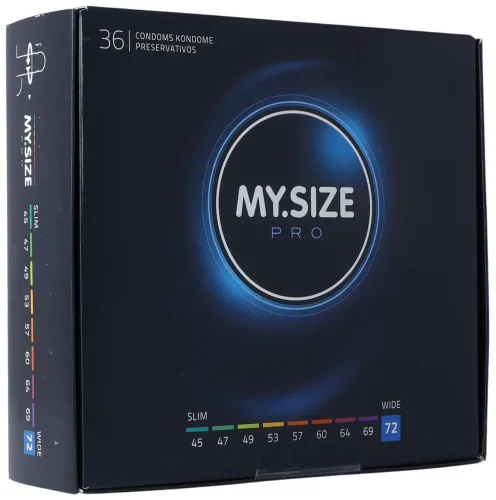 MySize -  MY.SIZE PRO 72 36er Kondom, 36STK
