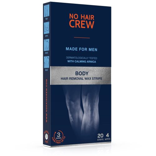 NO HAIR CREW, NO HAIR CREW Kaltwachsstreifen M&auml;nner 20 Stk