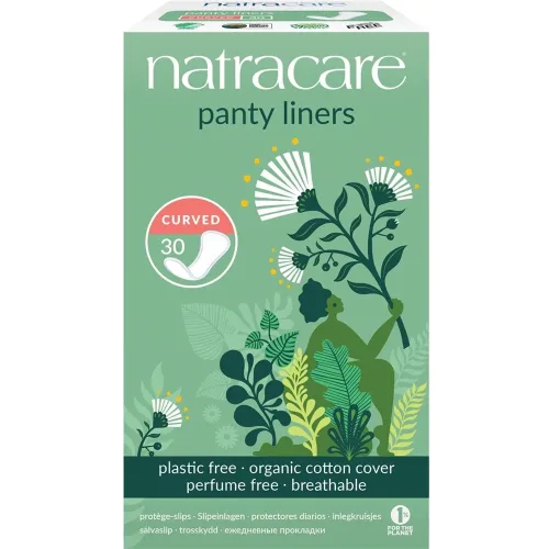 Natracare, NATRACARE Slipeinlagen geformt 30 Stk