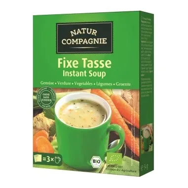 NATUR COMPAGNIE, NATUR COMPAGNIE Snack Soup Gemüse (54g)