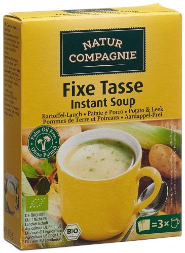 NATUR COMPAGNIE, NATUR COMPAGNIE Snack Soup Kartoffel-Lauch (60g)