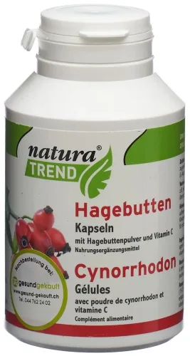 naturatrend, naturatrend Hagebutten Kapseln (200 Stk)