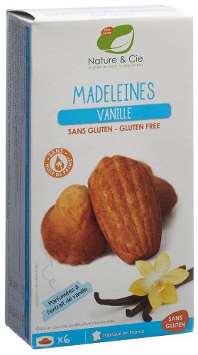 Nature & Cie, Nature & Cie Madeleines Vanille glutenfrei (6x25g)