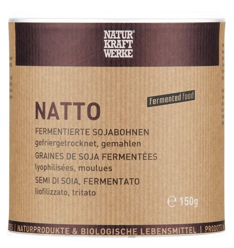 Naturkraftwerke, NATURKRAFTWERKE Natto Sojabohnen gemahlen (150g)