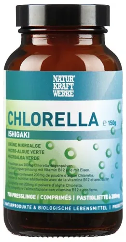Naturkraftwerke, NATURKRAFTWERKE Chlorella Ishigaki Presslinge (750 Stk)
