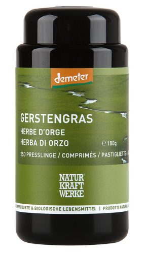 Naturkraftwerke, NATURKRAFTWERKE Gerstengras Press Demeter (250 Stk)
