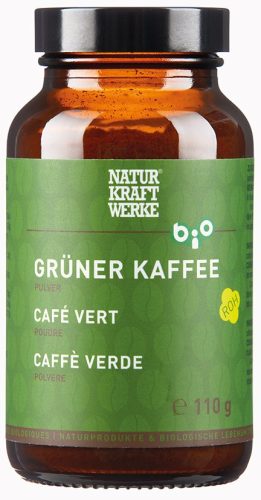 Naturkraftwerke, NATURKRAFTWERKE Grüner Kaffee Pulver Bio (110g)