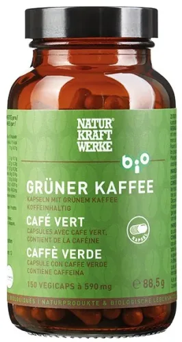undefined, Naturkraftwerke Grüner Kaffee Vegicaps Bio 150 Stück