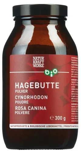 Naturkraftwerke, NATURKRAFTWERKE Hagebutte Pulver Bio (300g)