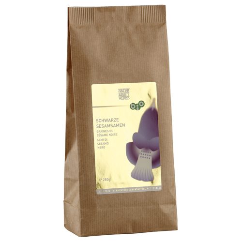 Naturkraftwerke, NATURKRAFTWERKE Schwarze Sesamsamen Bio (250g)