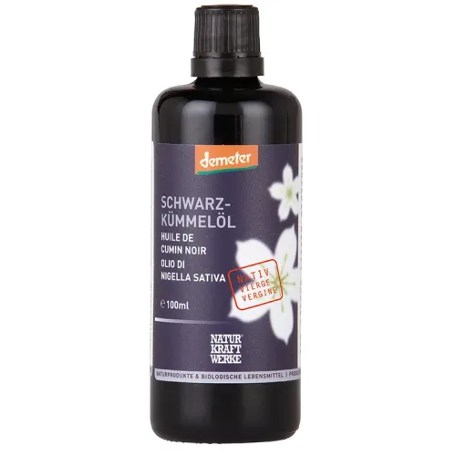 Naturkraftwerke, NATURKRAFTWERKE Schwarzkümmelöl Demeter (100ml)