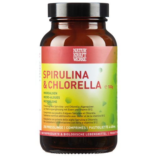 Naturkraftwerke, NATURKRAFTWERKE Spirulina & Chlorella Presslinge (250 Stk)