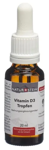 NATURSTEIN, NATURSTEIN Vitamin D3 Tropfen (20ml)