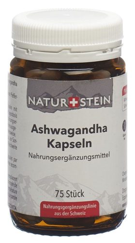 Drogovita MED GmbH, NATURSTEIN Ashwagandha Kapseln 75 Stück
