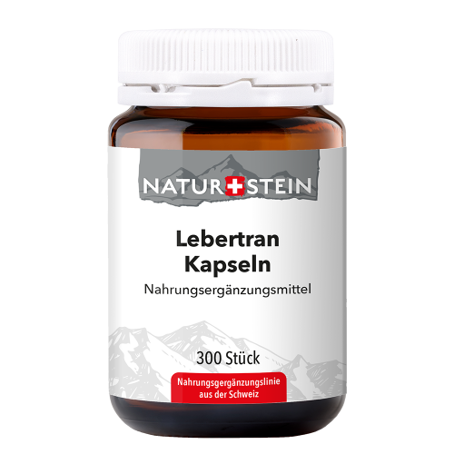 NATURSTEIN, NATURSTEIN Lebertran Kapseln (300 Stk)