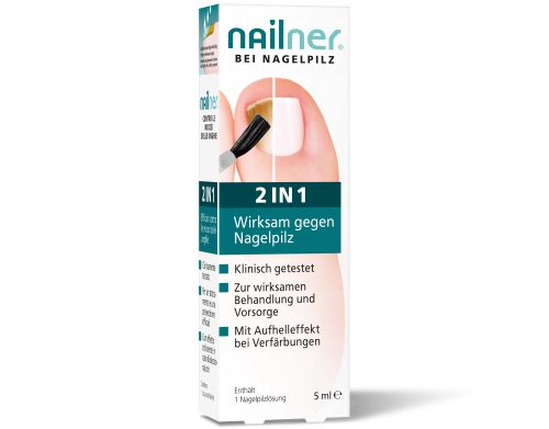 Nailner, NAILNER Nagelpilz-L&ouml;sung 2-in-1 5 ml