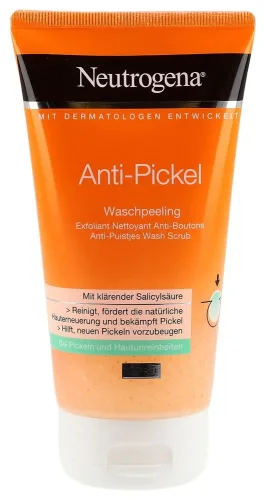 Neutrogena, Neutrogena Anti-Pickel Tägliches Waschpeeling 150ml