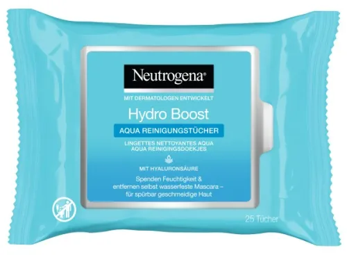 Neutrogena, Neutrogena Reinigungstücher Hydro Boost 25 Stück