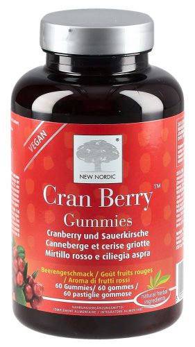 New Nordic, NEW NORDIC Cranberry Gummies (60 Stk)