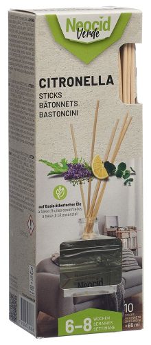 Neocid Verde, Neocid Verde Citronella 10 Sticks mit Flasche 65ml (1 Stück)