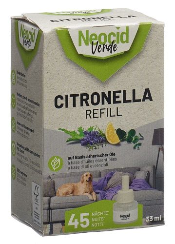 Neocid Verde, Neocid Verde Citronella Refill-Fläschchen (33 ml)