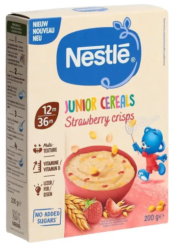 Nestlé, Nestlé Junior Cereals Crisps Strawberry (200g)