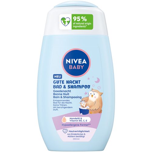 Nivea Baby, Nivea Baby Bad & Shampoo Gute Nacht (200ml)