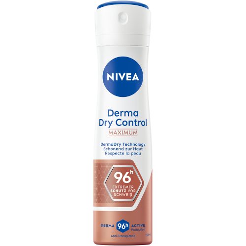 Nivea, NIVEA Derma Dry Control Maximum Deo Spray Female (150ml)