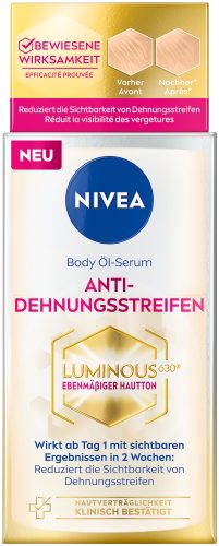 Nivea, Body Luminous Body Öl-serum Anti-dehnungsstreifen Damen  100 ml