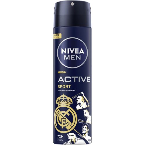 Nivea, Nivea - Active Deo Spray Male Real Madrid, 150  ml