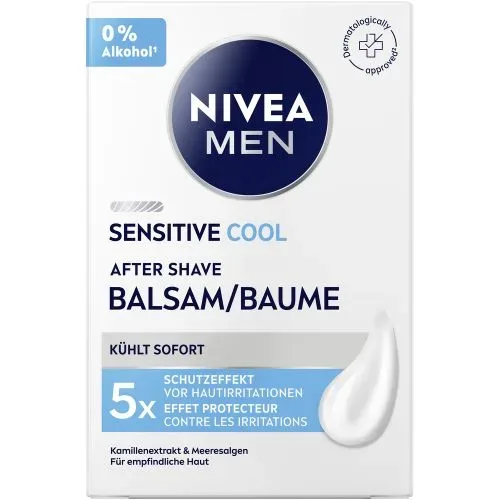 Nivea, Nivea Men Sensitive Cool After Shave Balsam 100ml Herren