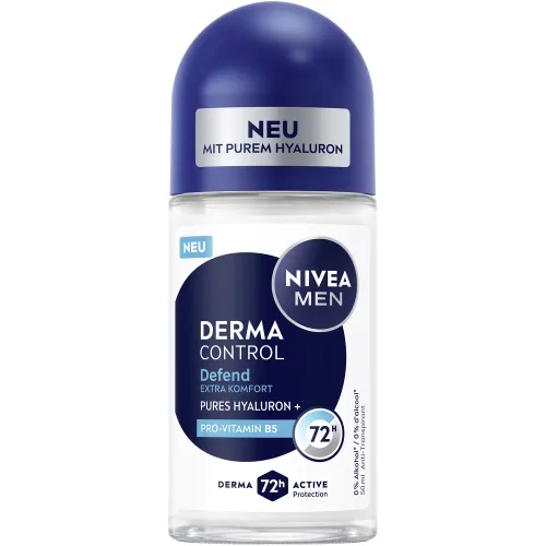 Nivea, Nivea - Defend Derma Control Deo Roll-On Male, 50 ml