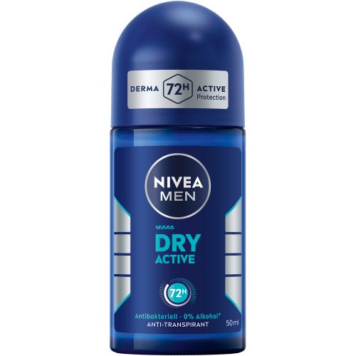 NIVEA MEN, Nivea Men Dry Active Deo Roll-on (50ml)