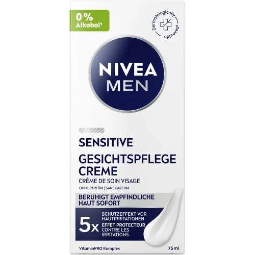 NIVEA MEN, NIVEA MEN Sensitive Gesichtscreme 75 ml
